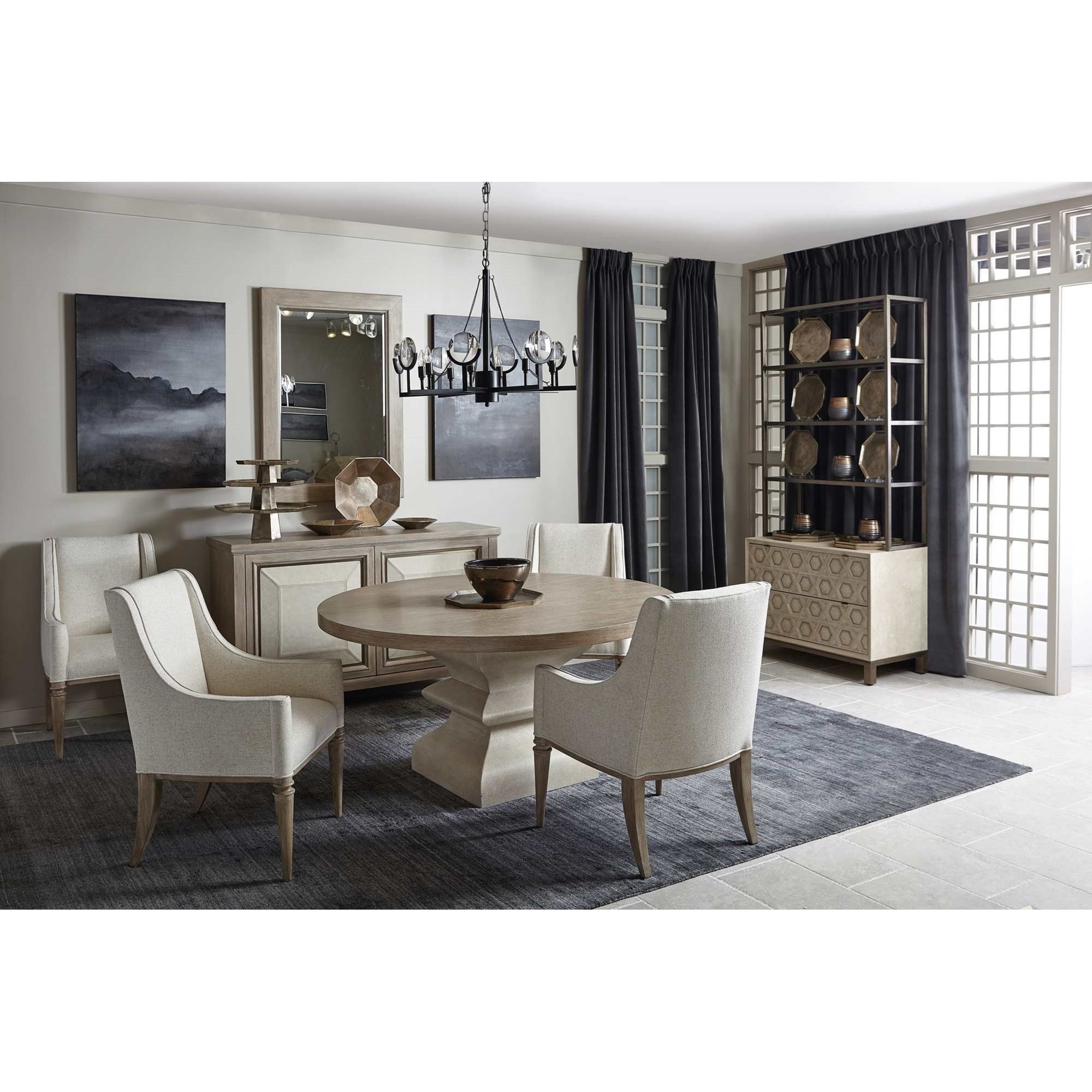 Bernhardt jet clearance set dining chairs